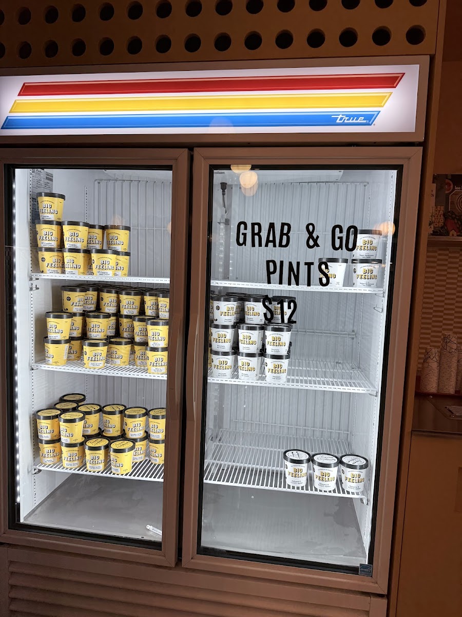 Big Feeling pint fridge - grab & go pints at $12